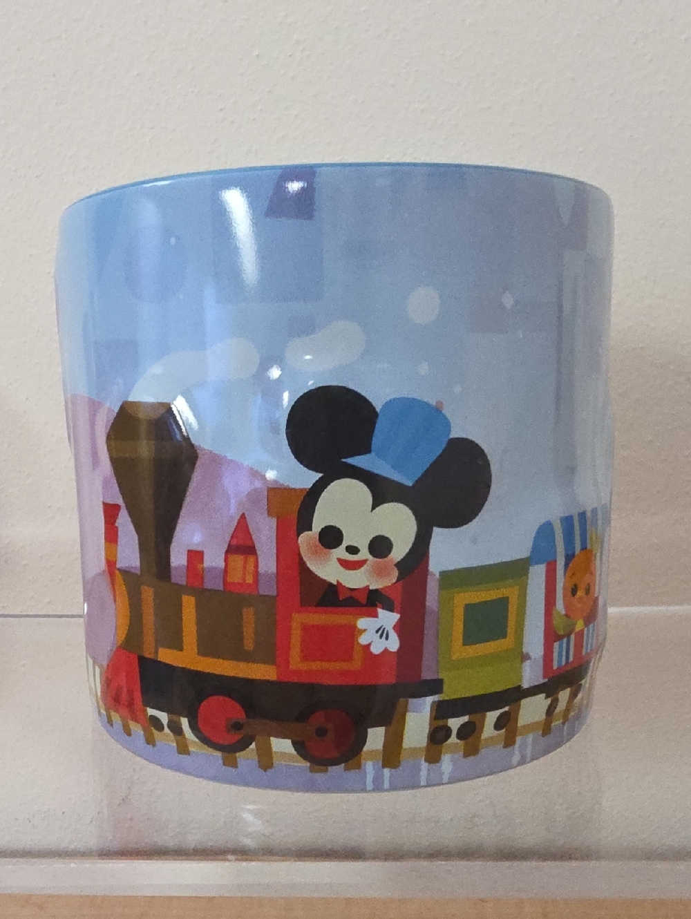 Disney Blue Ceramic Ceramic Planter by Joey Chou